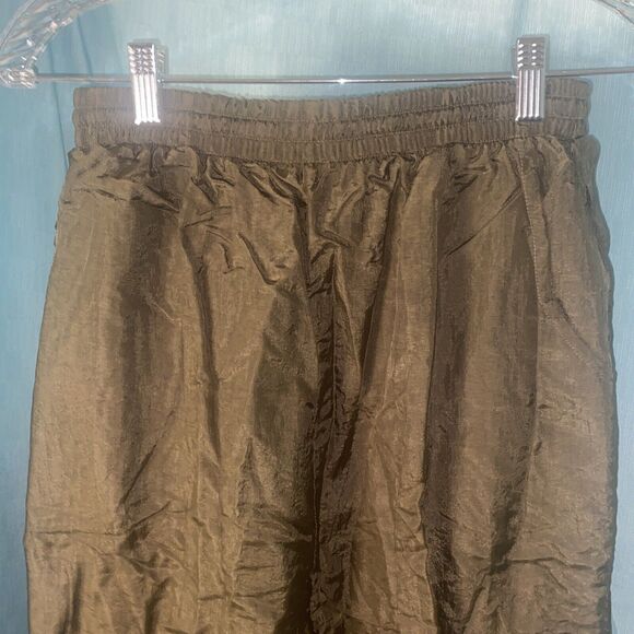 Vintage Adolfo Sport Track Suit- Wind Breaker & Pants Brown Sz Large - Picture 7 of 10